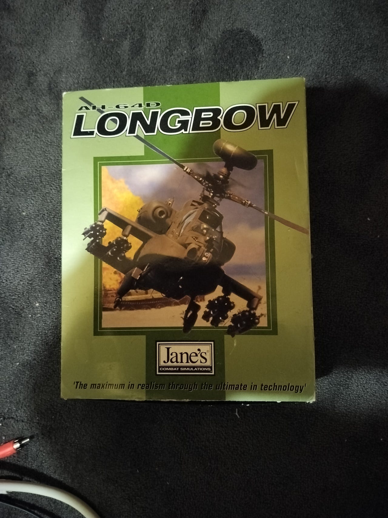 Jeu PC Jane's AH-64D Longbow – Big Box En Français – Bon État