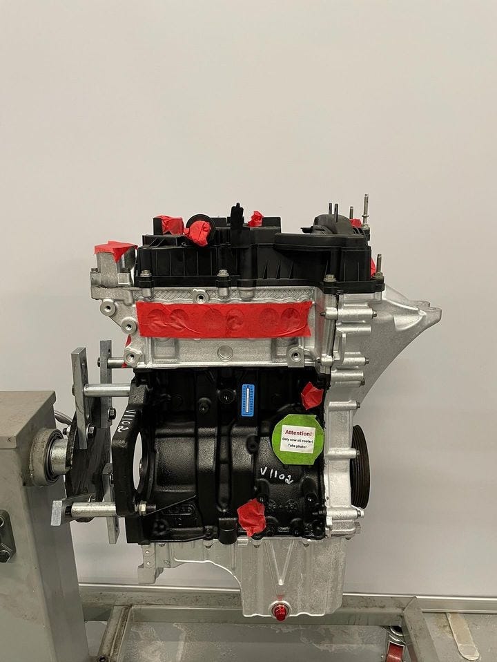 Ford Moottori 1.0 Ecoboost Petrol 125 BHP