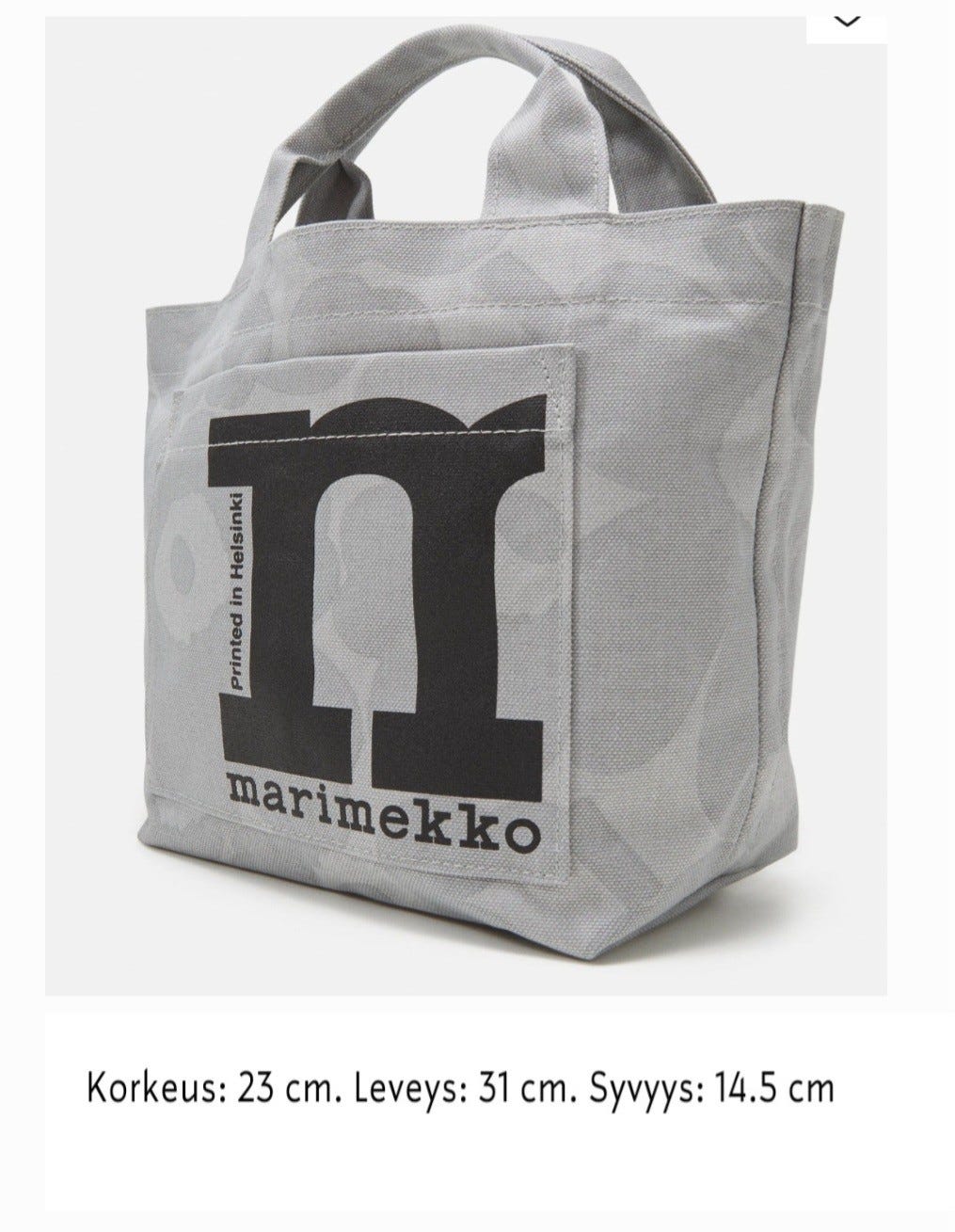 Marimekko Mono Mini Tote Unikko　092197 Mono Mini Tote Unikko | Marimekko