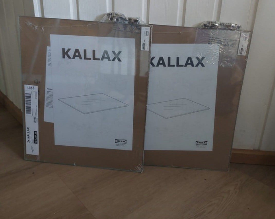 Ikea Uudet pakkauksessa, setti 2 kpl