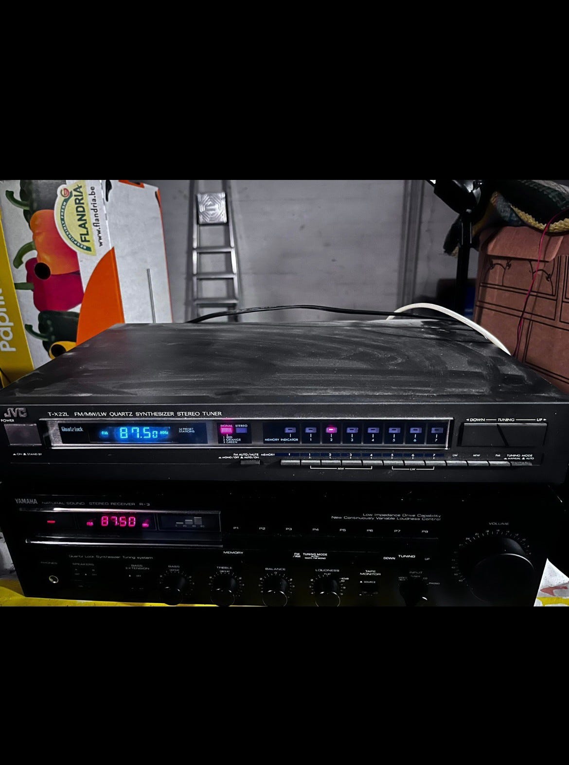 JVC RX308 Fm / Mw / Lw Numérique Synthétiseur Récepteur Tuner JVC RX308 Fm / Mw / Lw Numérique Synthétiseur Récepteur Tuner