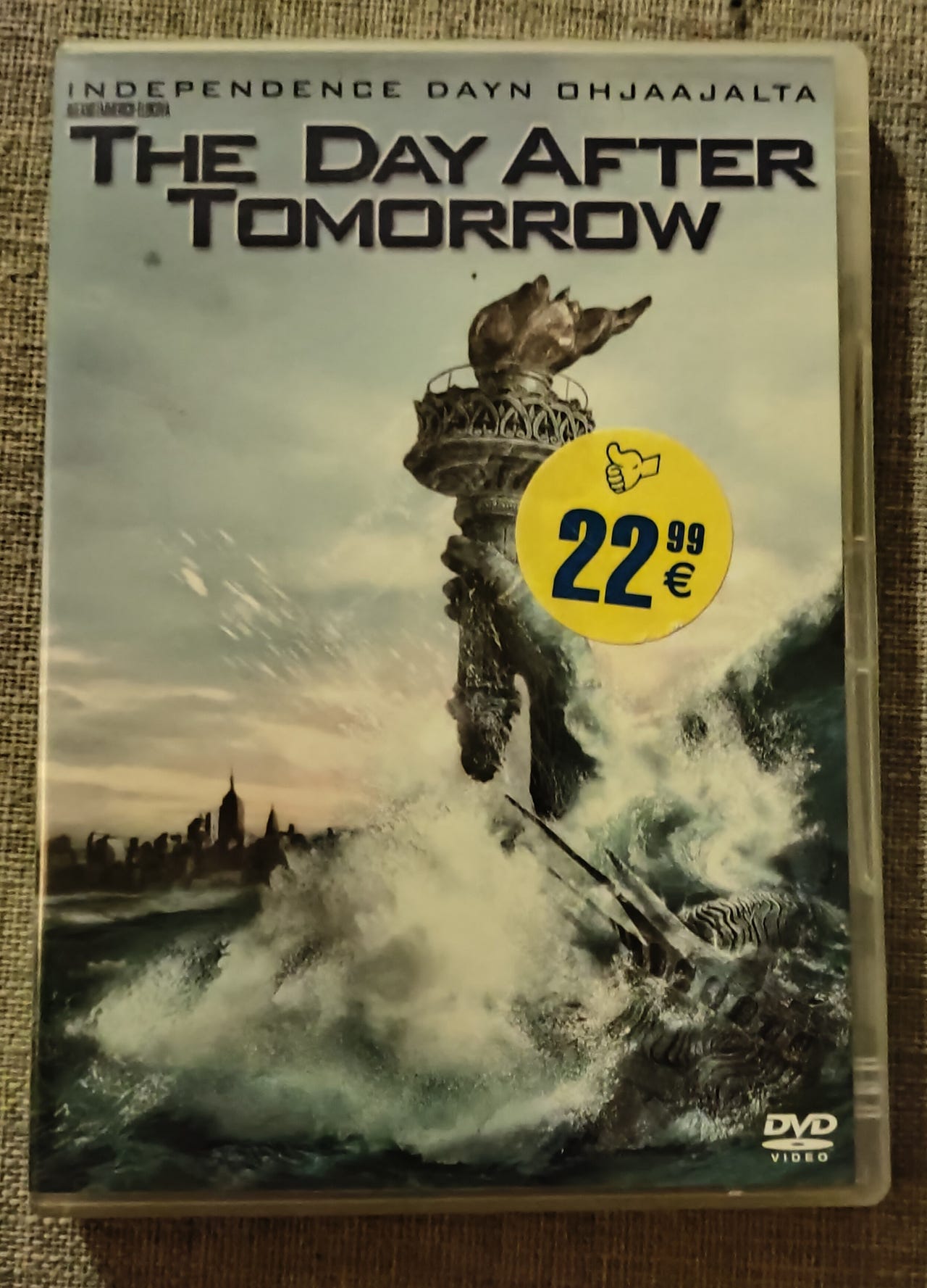 The Day After Tomorrow DVD