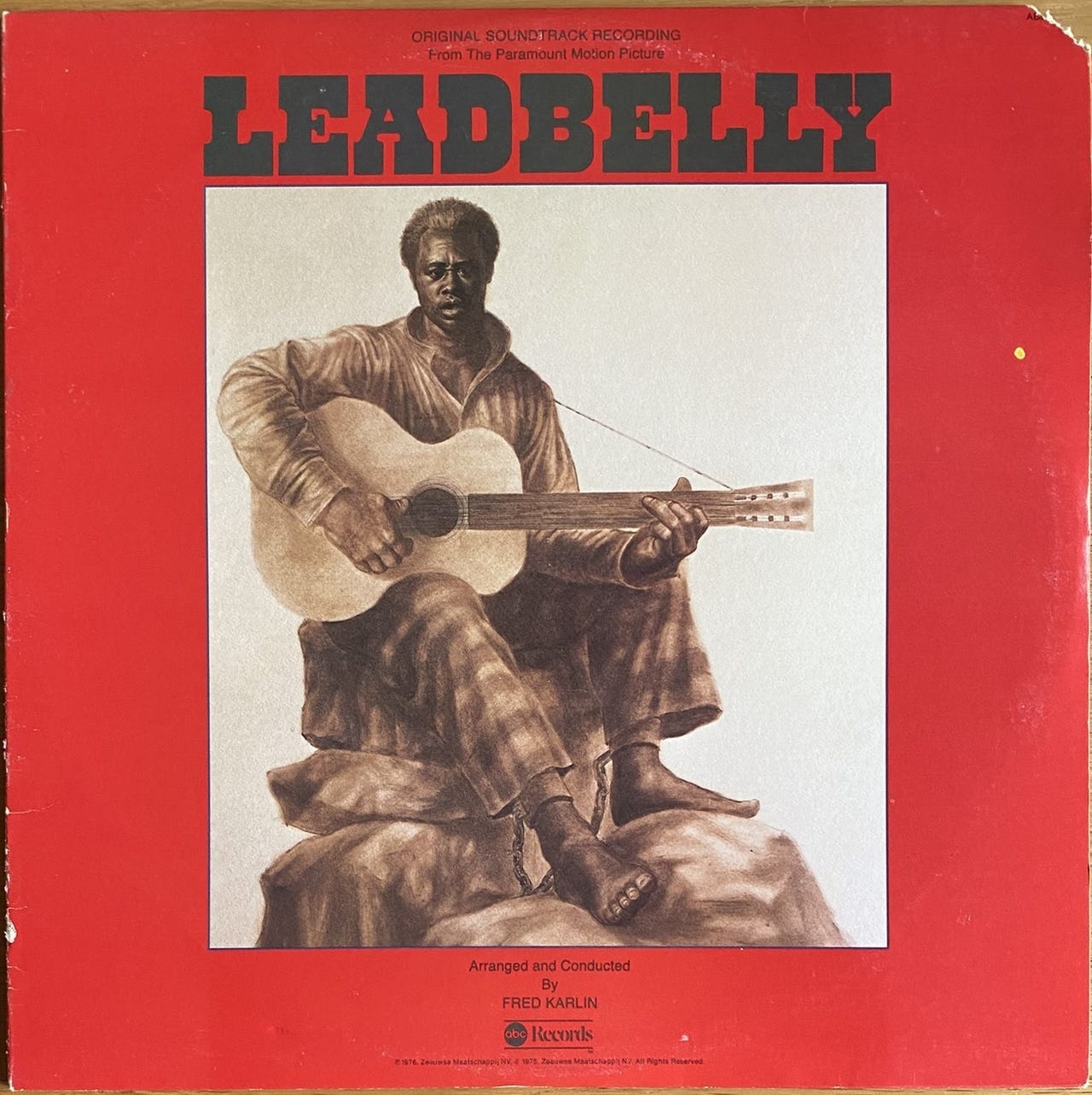 LP Fred Karlin – Leadbelly: Original Soundtrack Recording (1976)