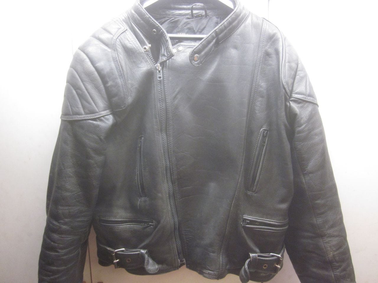 Sportex classic nahkatakki koko 52 80-luku