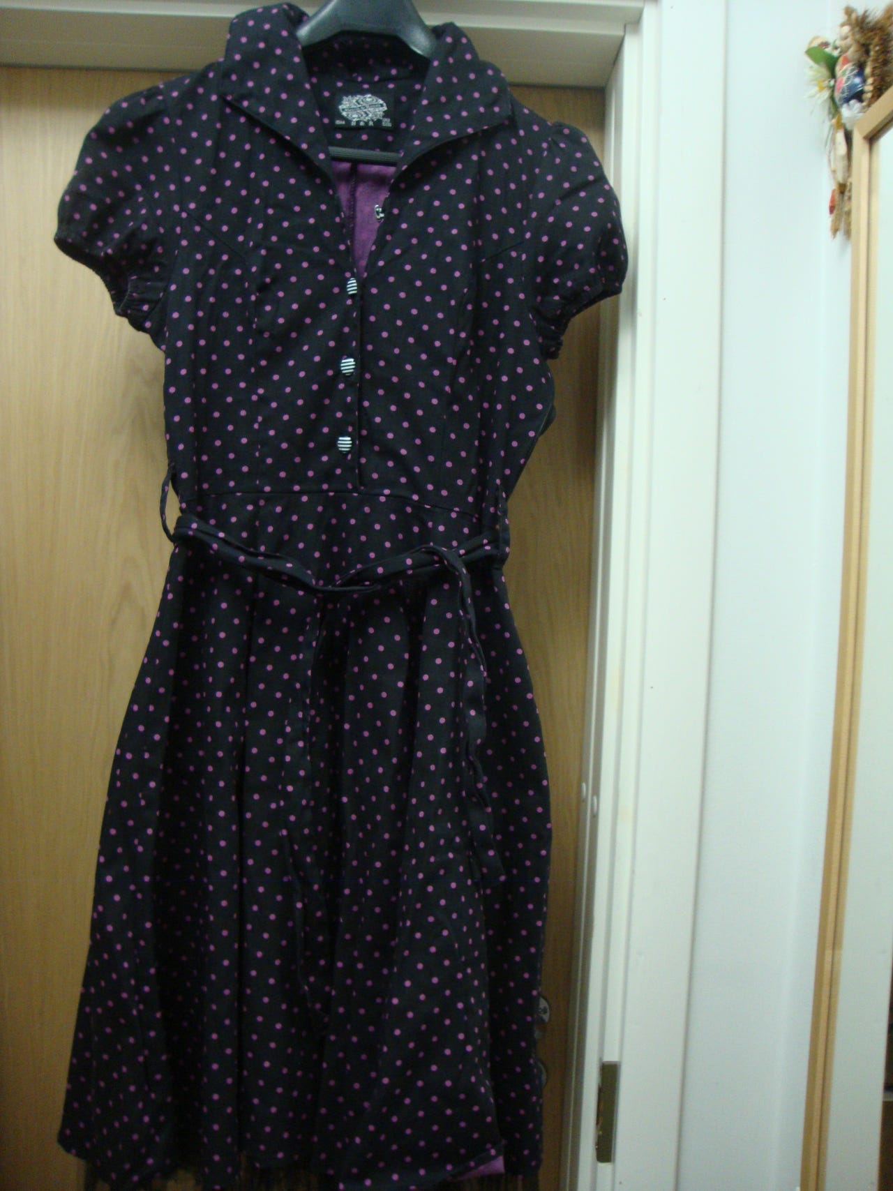 Mekko rockabilly , kellomekko, tanssimekko koko S, Hearts & Roses
