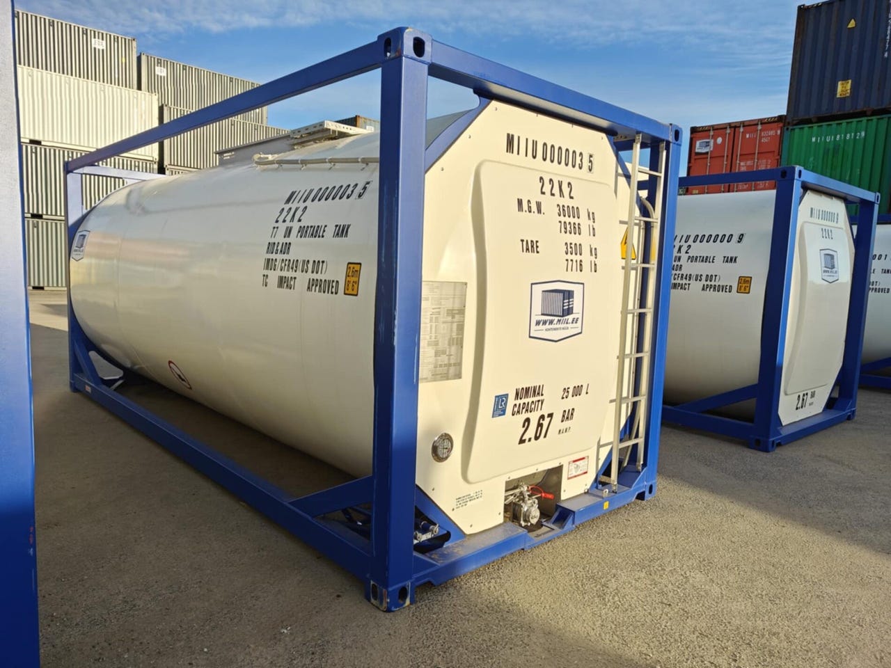 Uusi 20DC ISO Tank Kontti