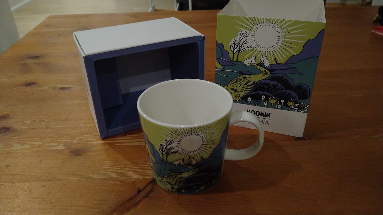 Muumin päivä 2024 muki
