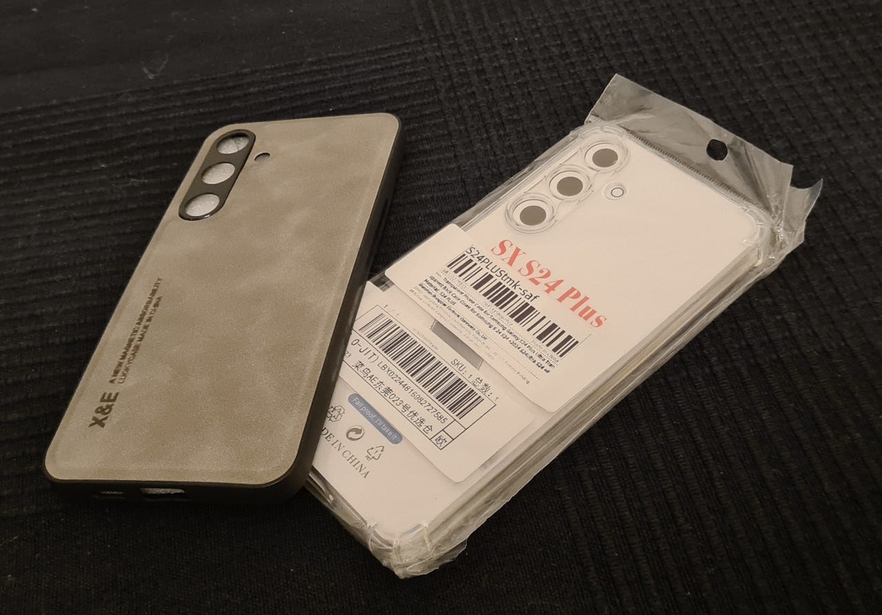 2 x uudet  S24+  Samsung Galaxy - kuoret