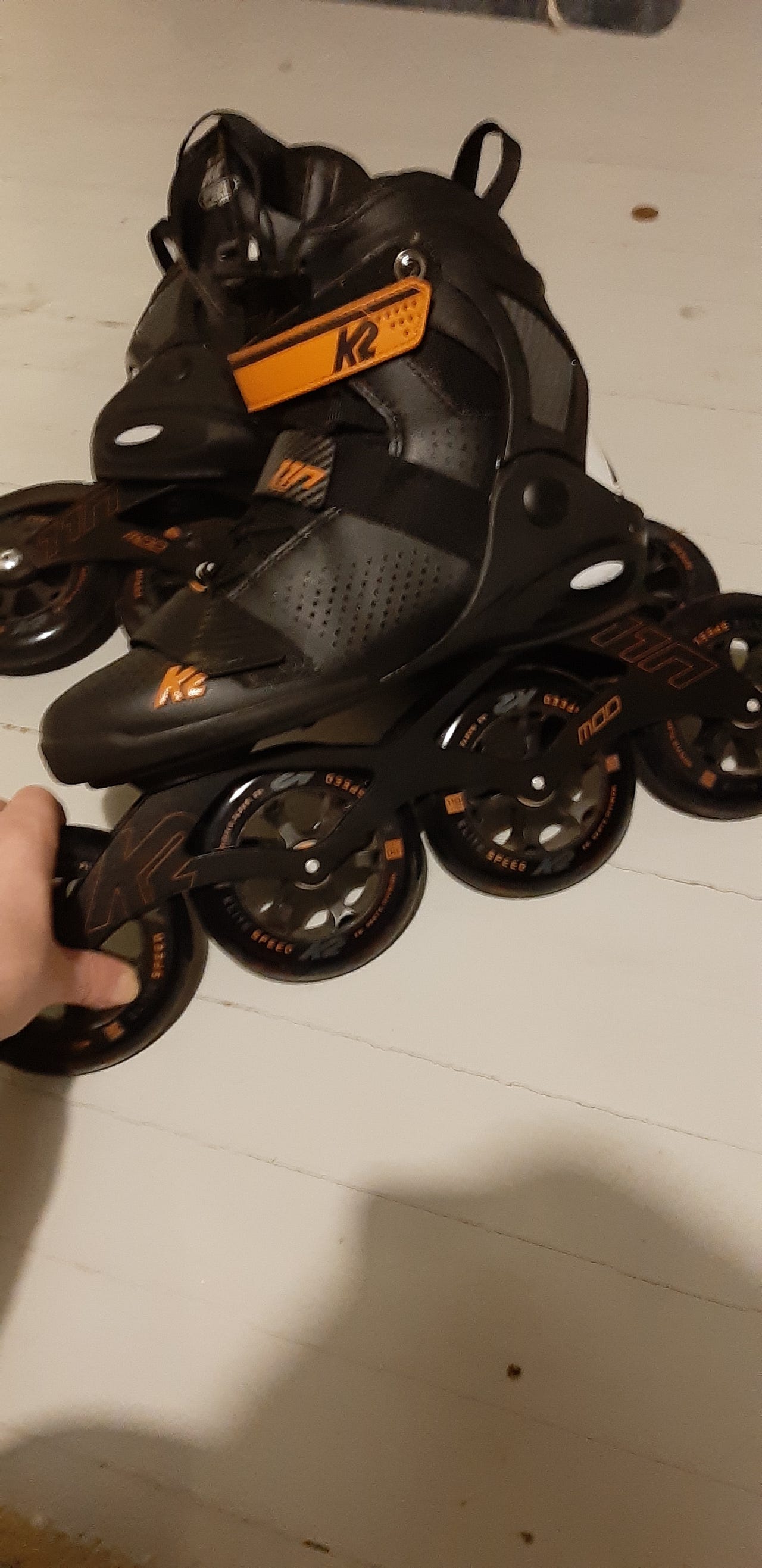 K2 MOD 110 Rullaluistimet