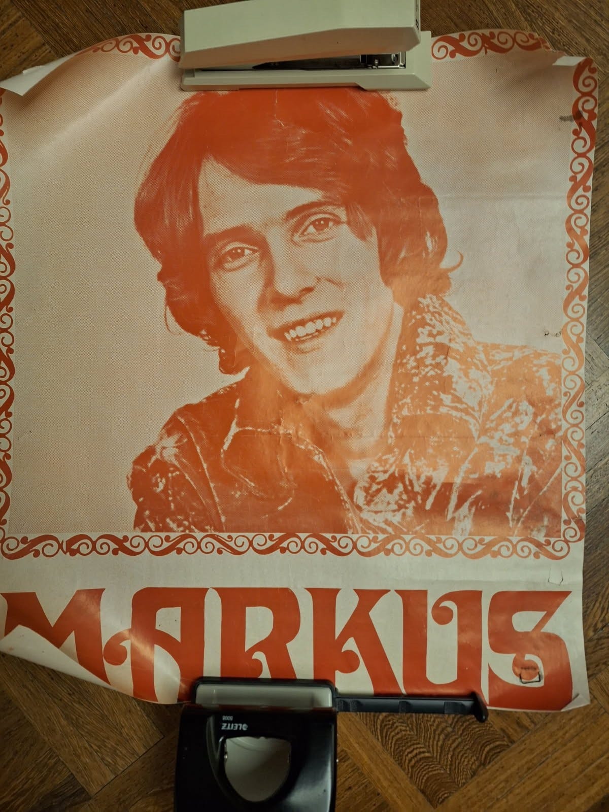 Tanssijuliste Markus  Vain kotka lentää aurinkoon -70-luku