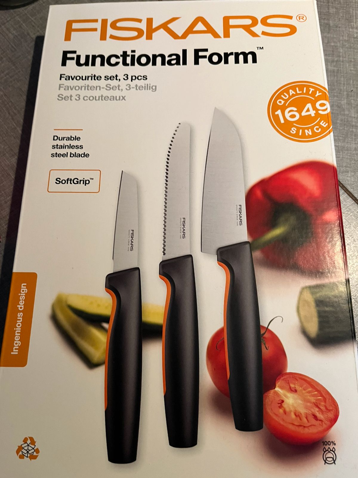 Fiskars functional form veitsisetti | Tori