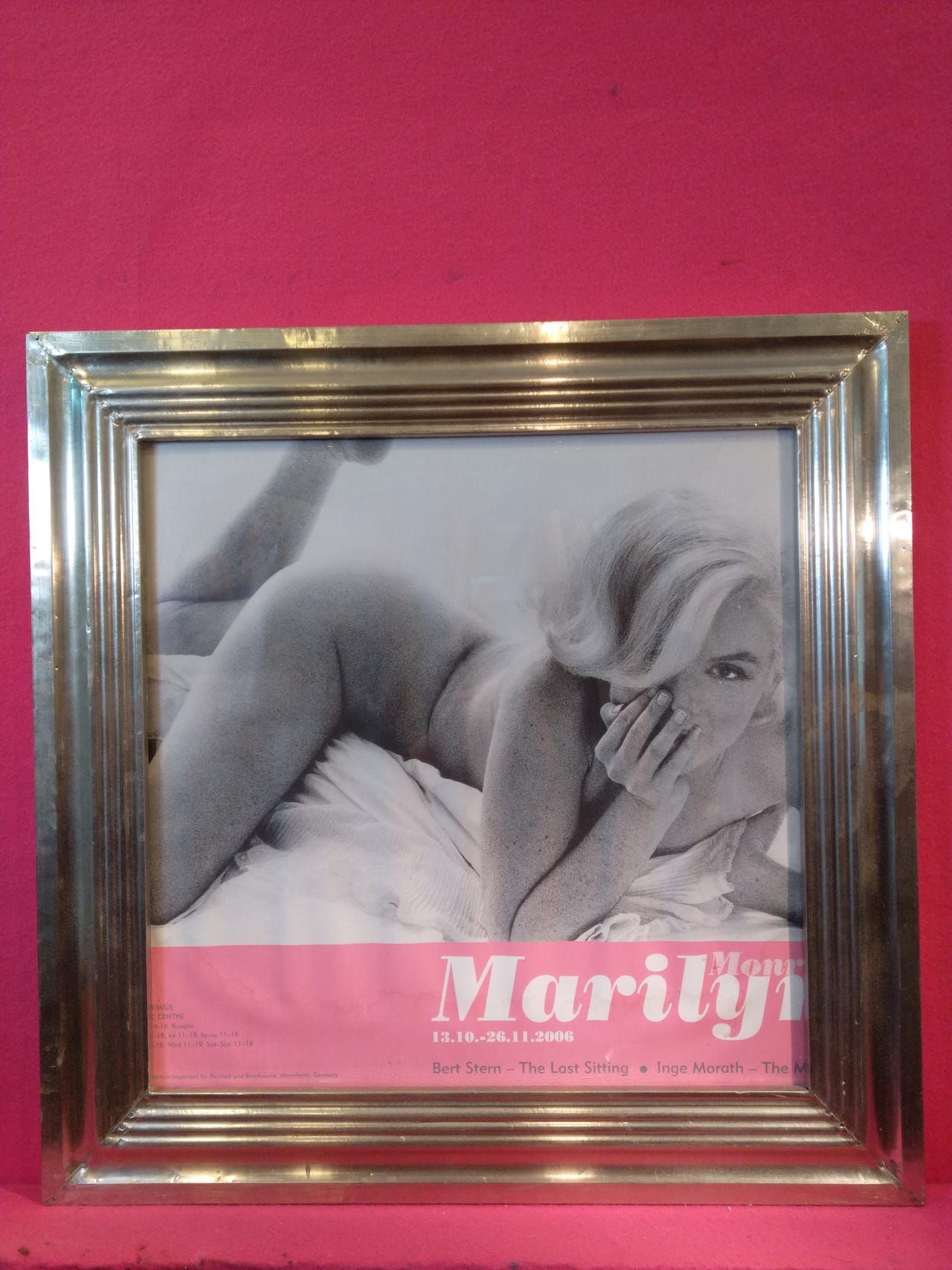 Marilyn näyttelyjuliste