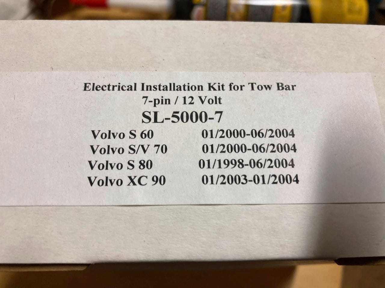 Sähköasennussarja vetokoukulle Volvo (kattaa useita malleja ks. k