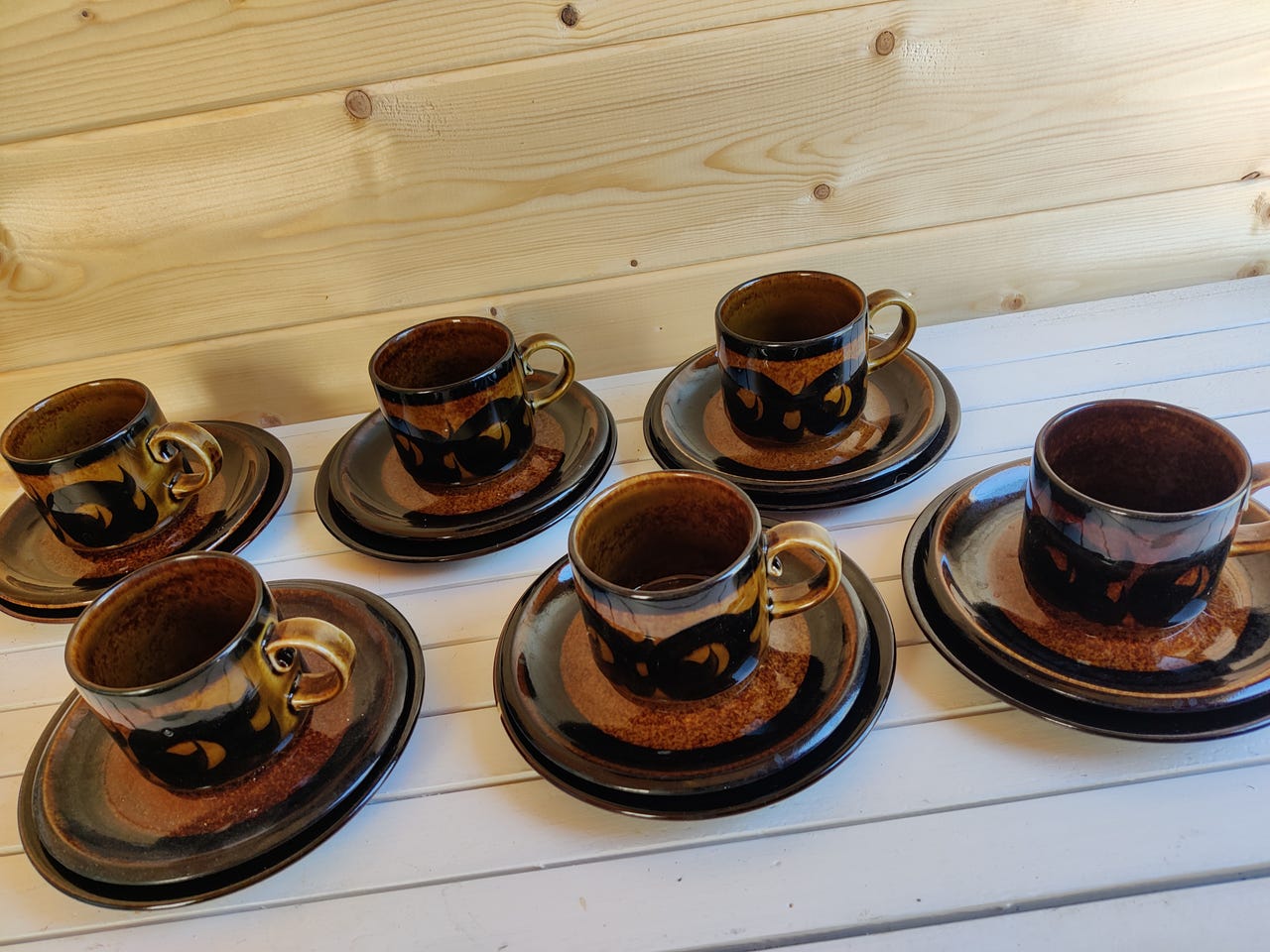 Arabian retrokupit 6 kpl