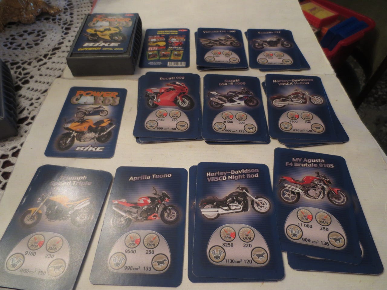 Korttipeli Power Cards, Bike