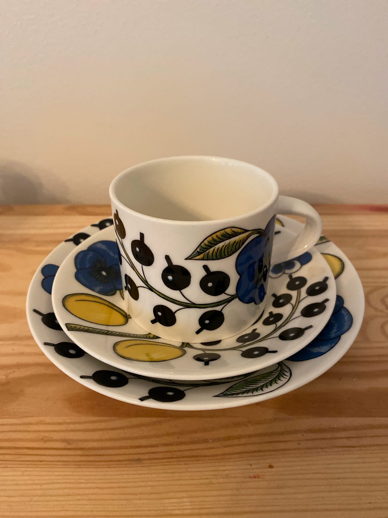 Arabia Paratiisi Tasse – Bunte Porzellantasse Aus Finnland, 0,28 Liter