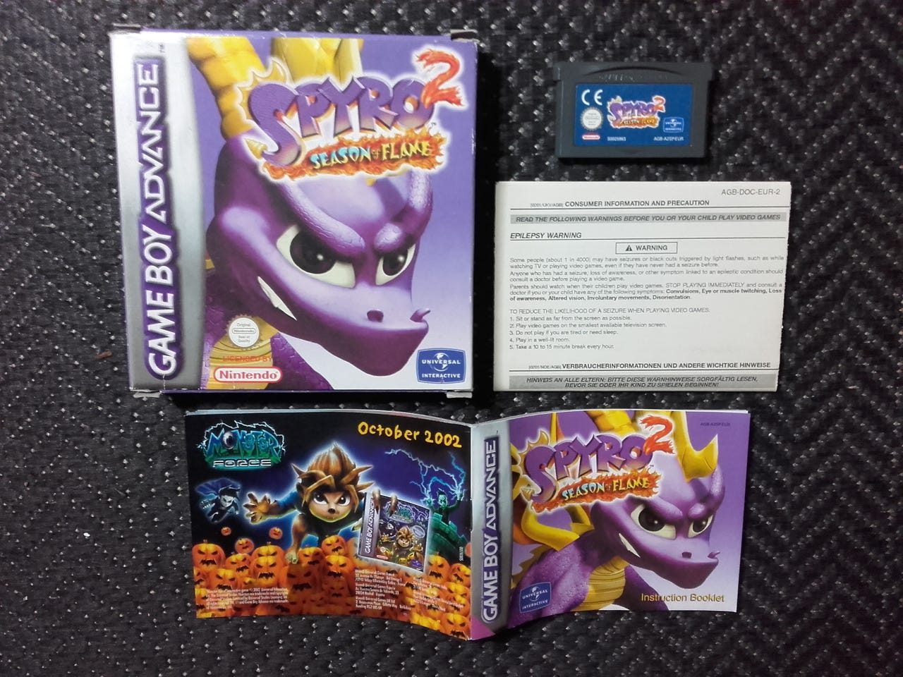 Spyro 2 Season of flame (GBA) | Tori
