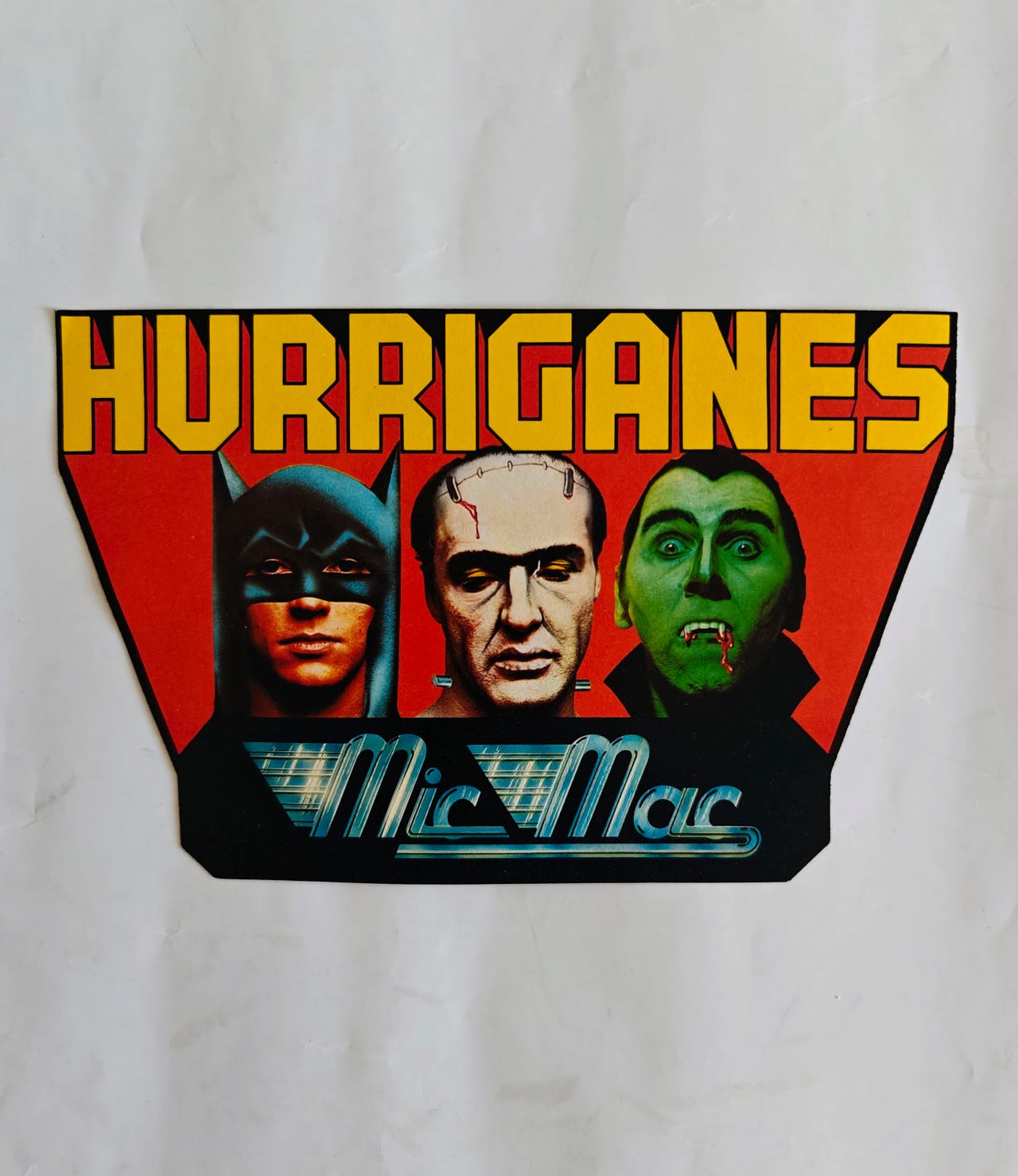 Hurriganes MicMac tarra 1977 | Tori
