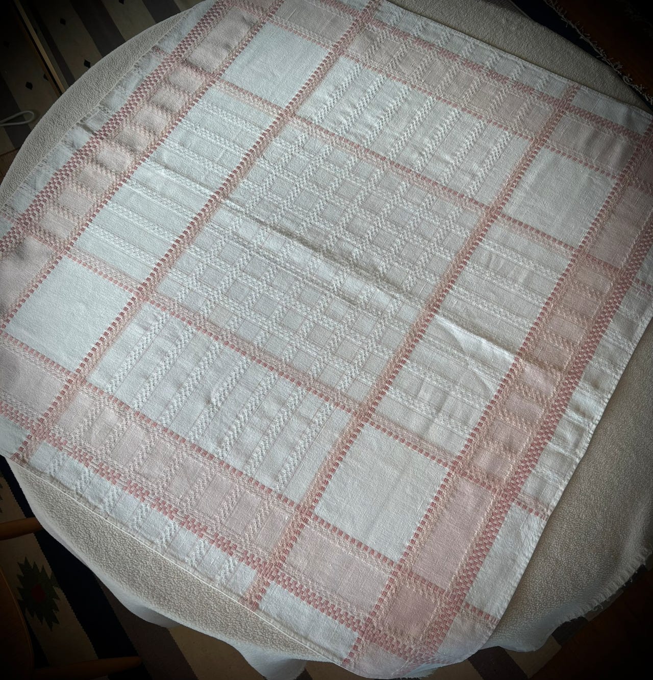Vintage pöytäliina 85*85cm