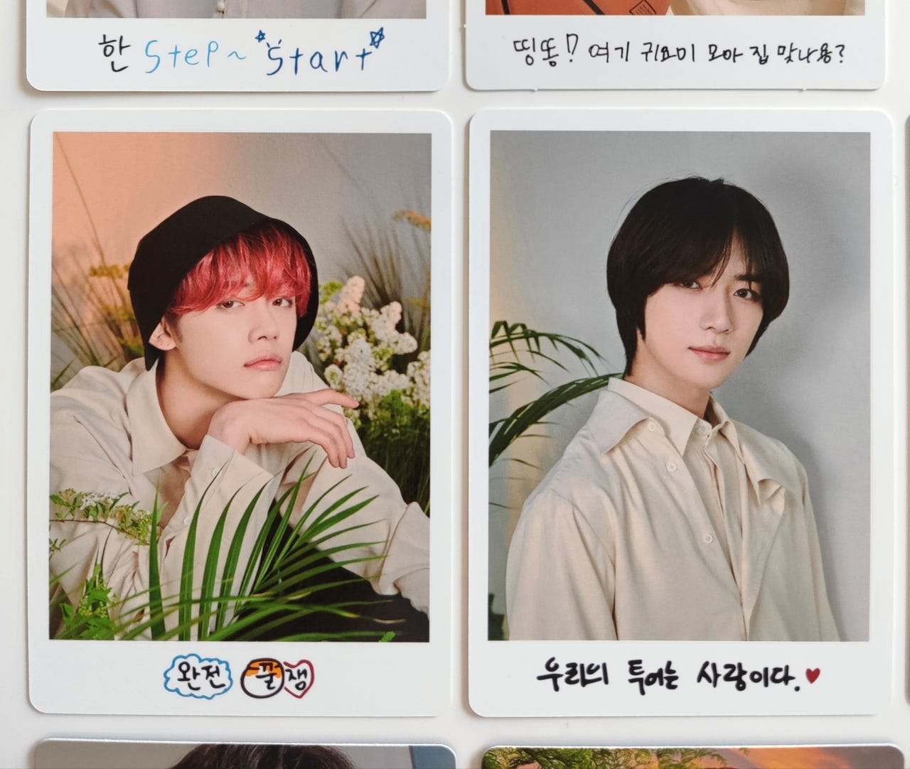 TXT Act Boy Yeonjun & Beomgyu kuvakortit