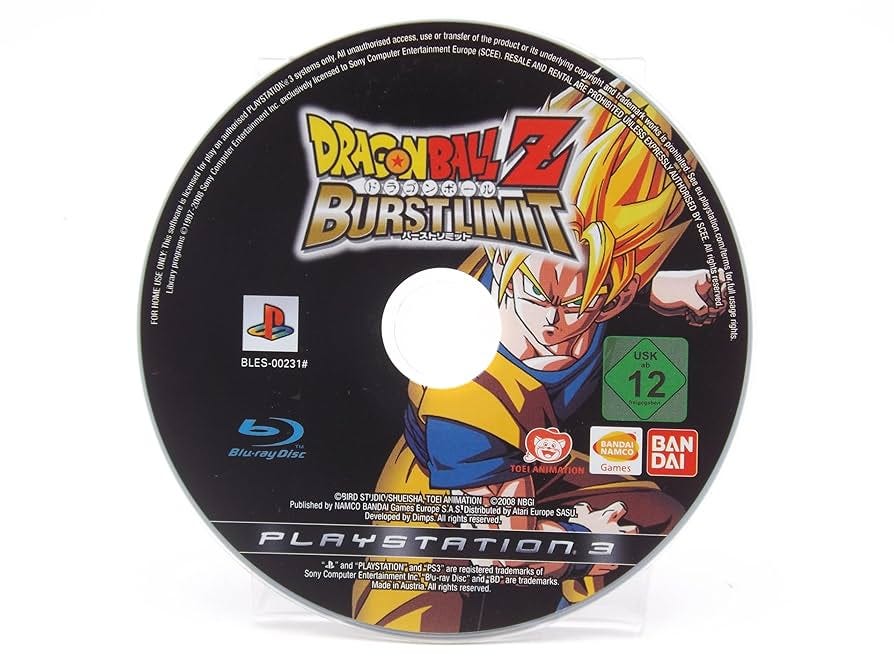 Dragon Ball Z Burst Limit Playstation 3 Peli