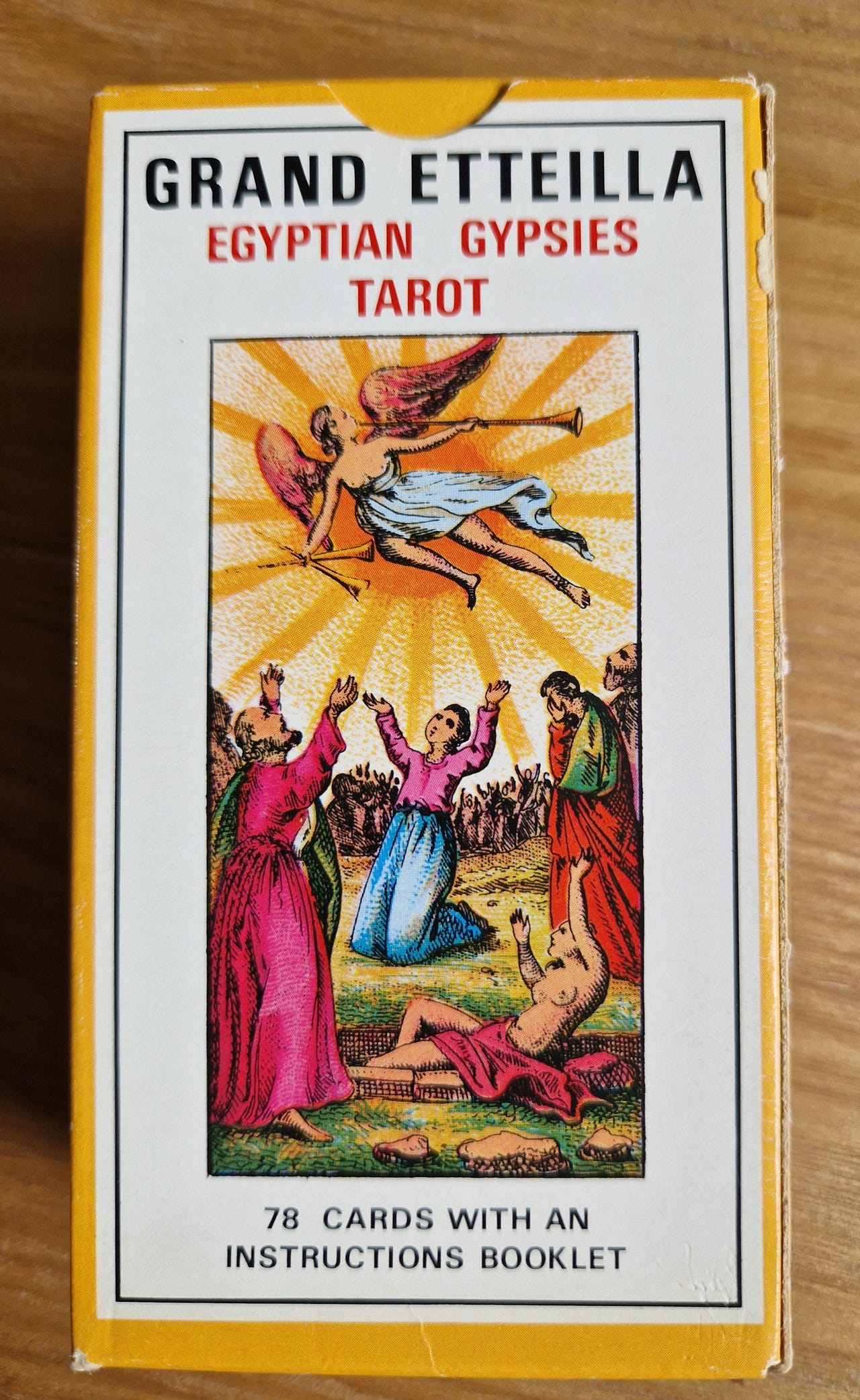 趣味・スポーツ・実用 GRAND ETTEILLA EGYPTIAN GYPSIES TAROT Grand Etteilla Egyptian Gypsies Tarot: 9780913866184: Amazon