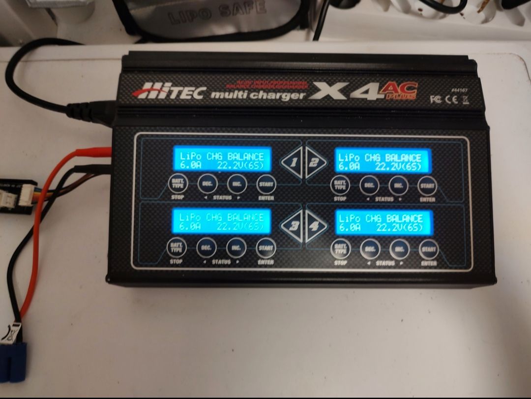 Hitec Ultima X2 Dual Port Battery Charger HRC44164 for sale