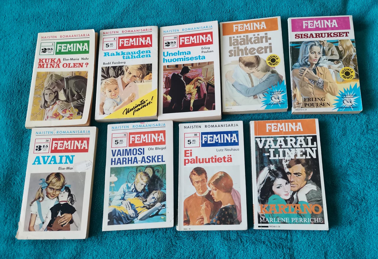 Femina ja muita Naisten pokkareita