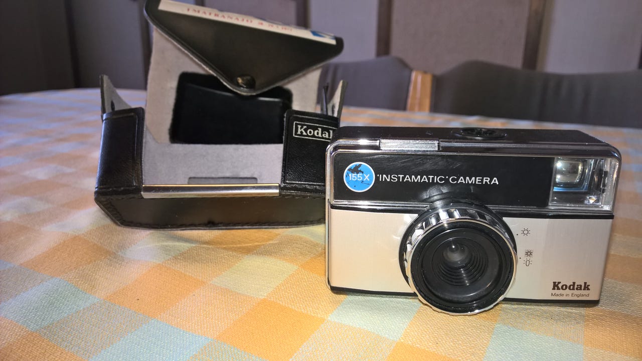 Kodak 155X instamatic filmikamera