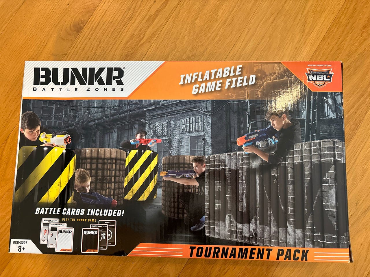 Bunkr ilmatäytteiset esteet Nerf-peleihin. | Tori