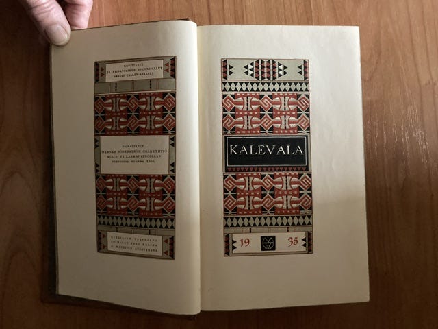 Kalevala vuodelta 1935