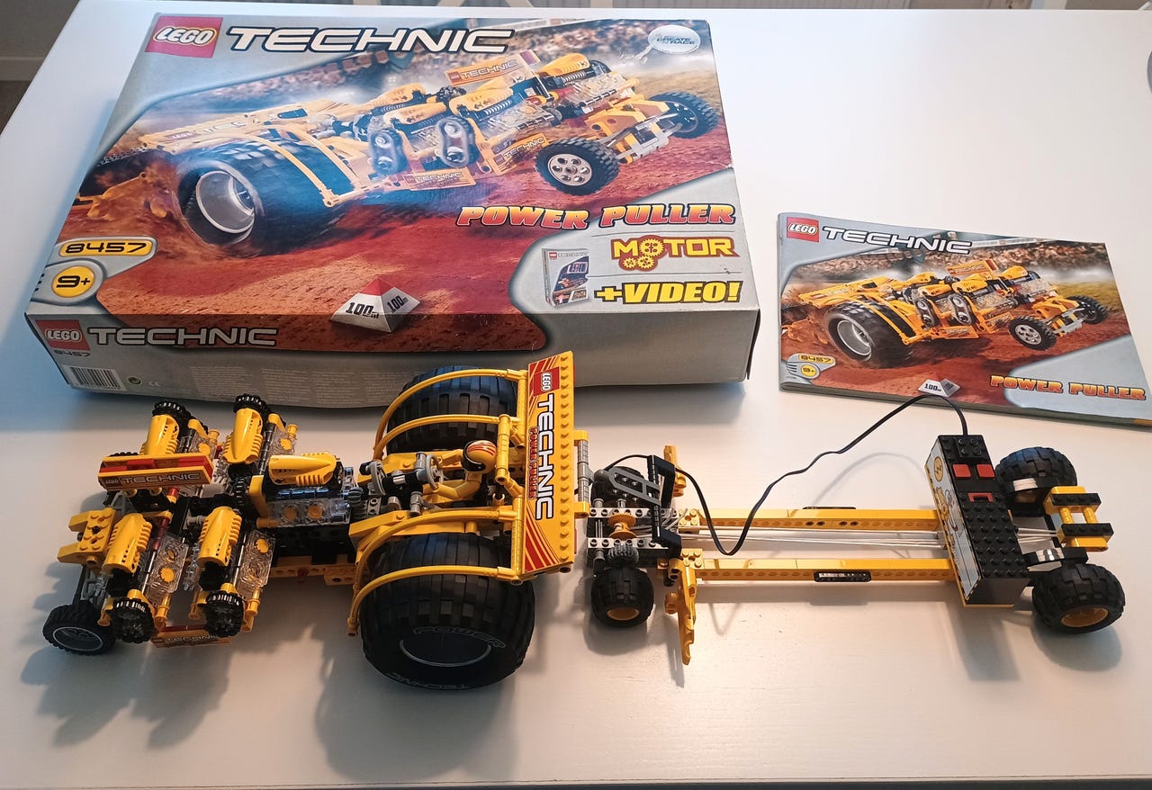 Lego Technic Power Puller 8457 Tori