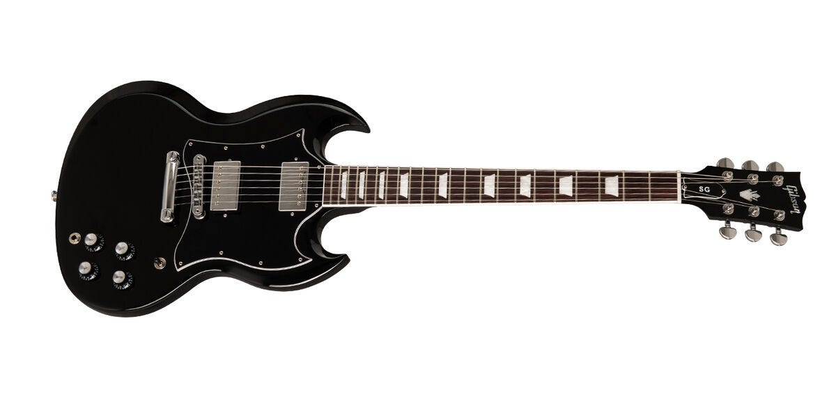 UUSI Gibson SG Standard - Ebony sähkökitara