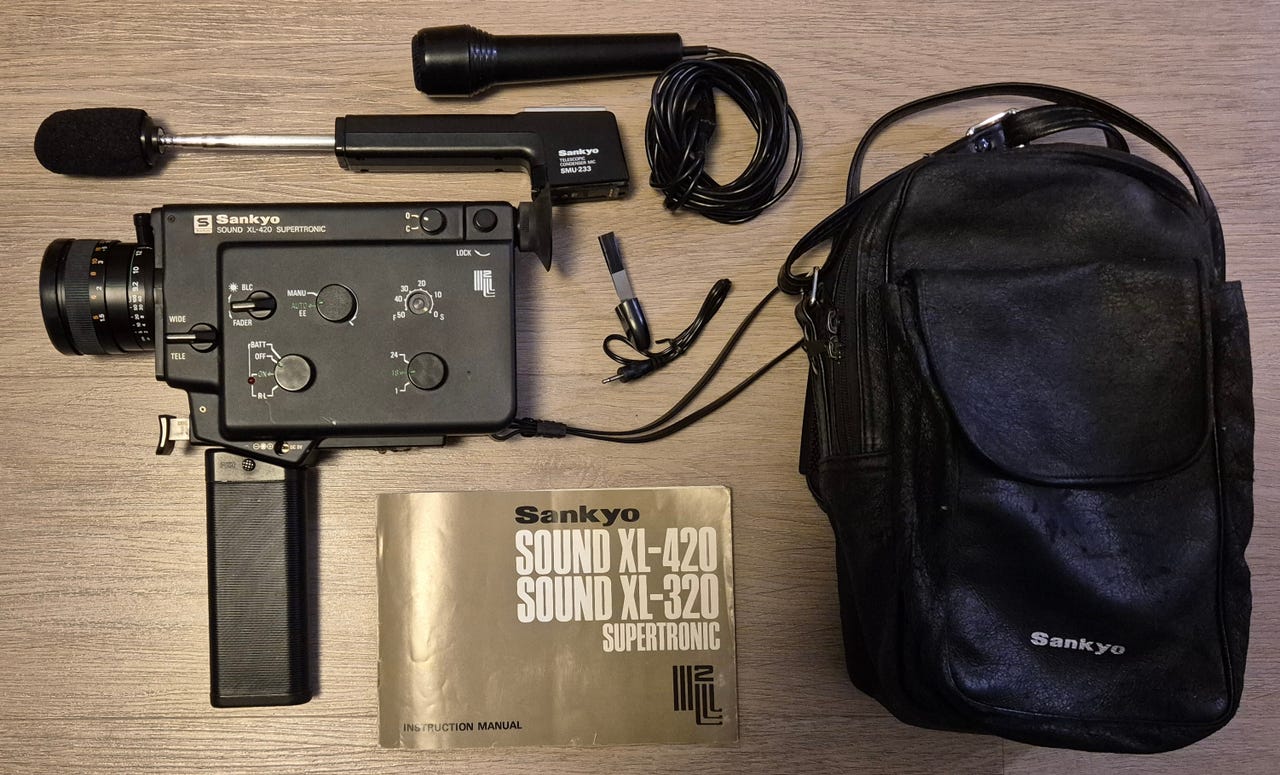 Kaitafilmikamera Sankyo XL-420 Supertronic Super Tori