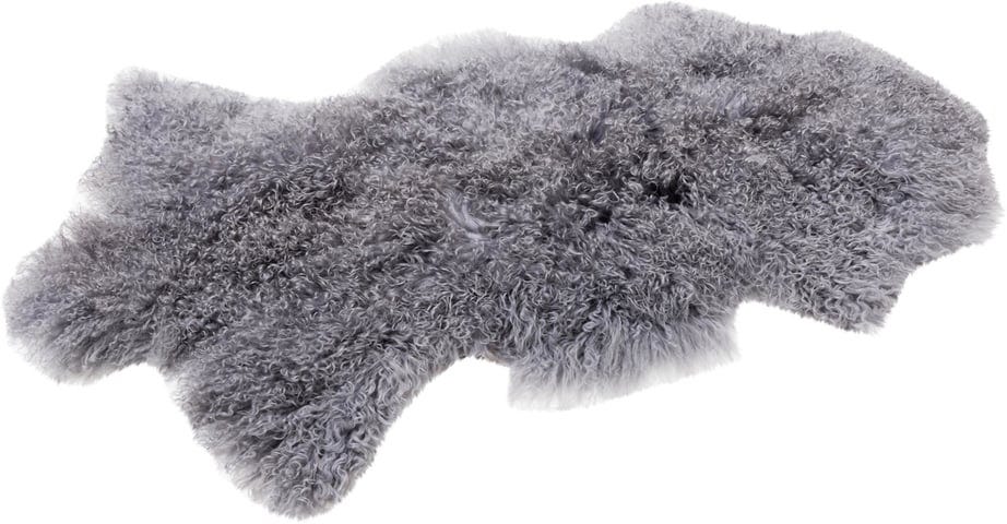 Aito harmaa lampaantalja 90x50cm
