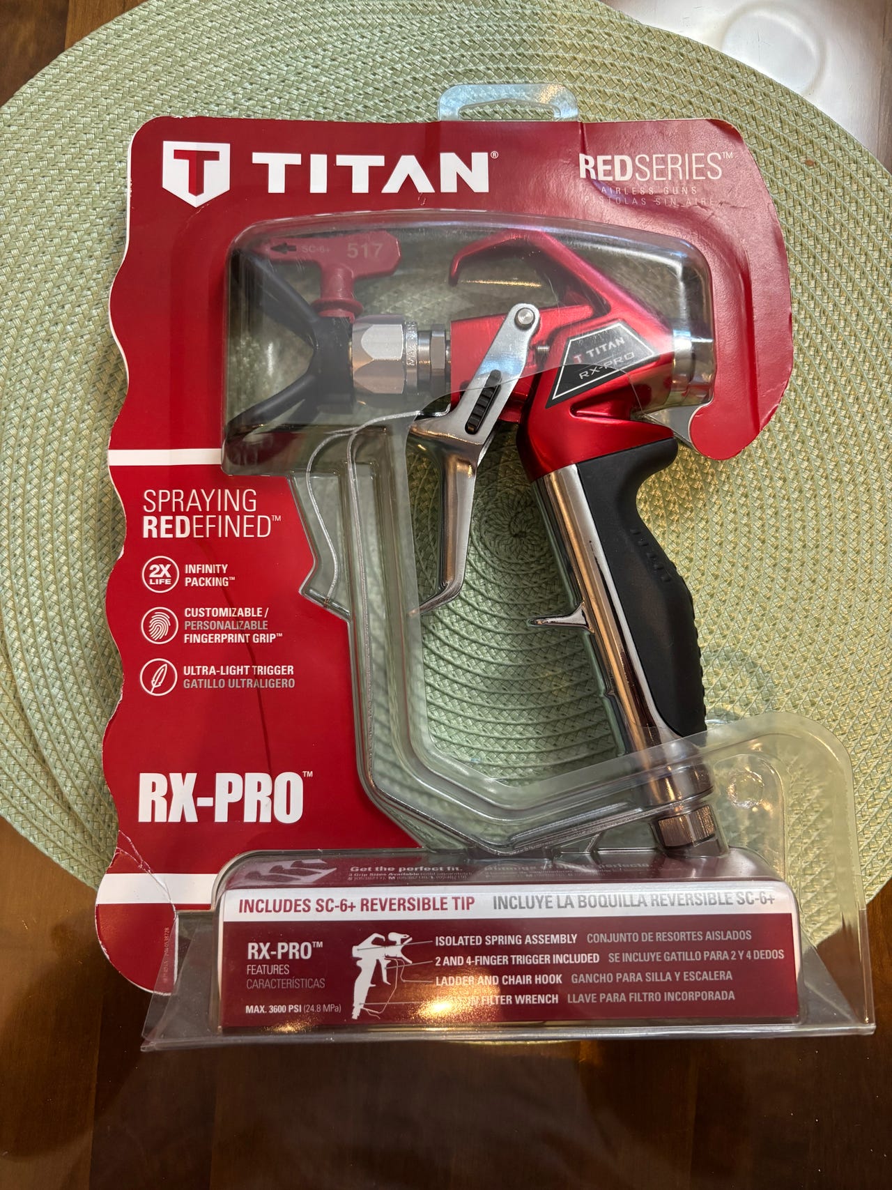 Titan RX-PRO maaliruisku uusi | Tori