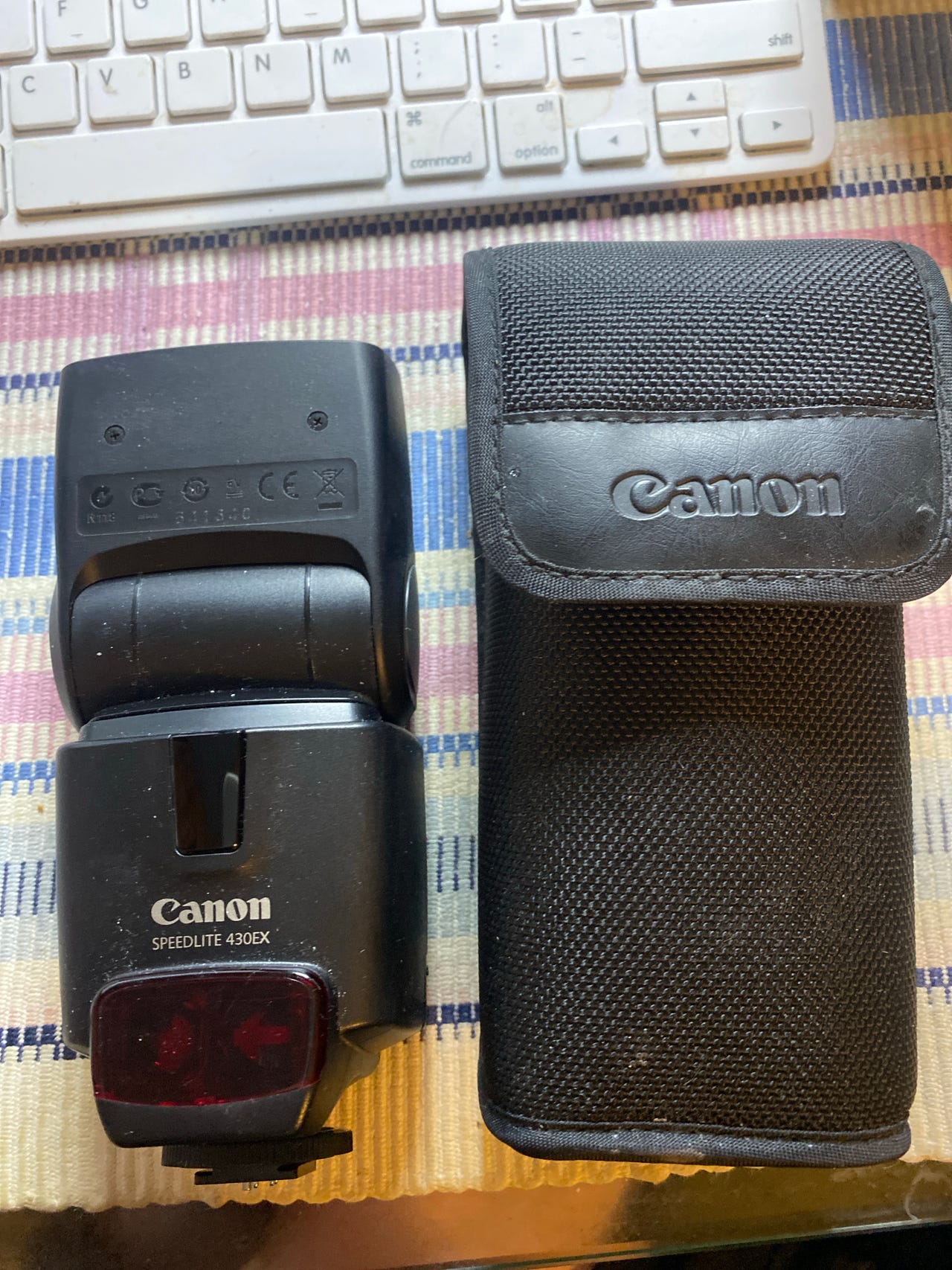 Canon Speedlite 430ex + softbox