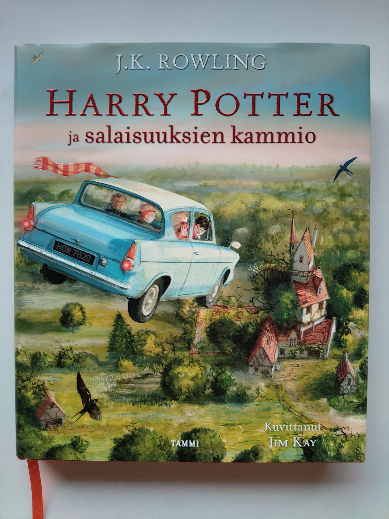 Kirja Harry Potter ja salaisuuksien kammio