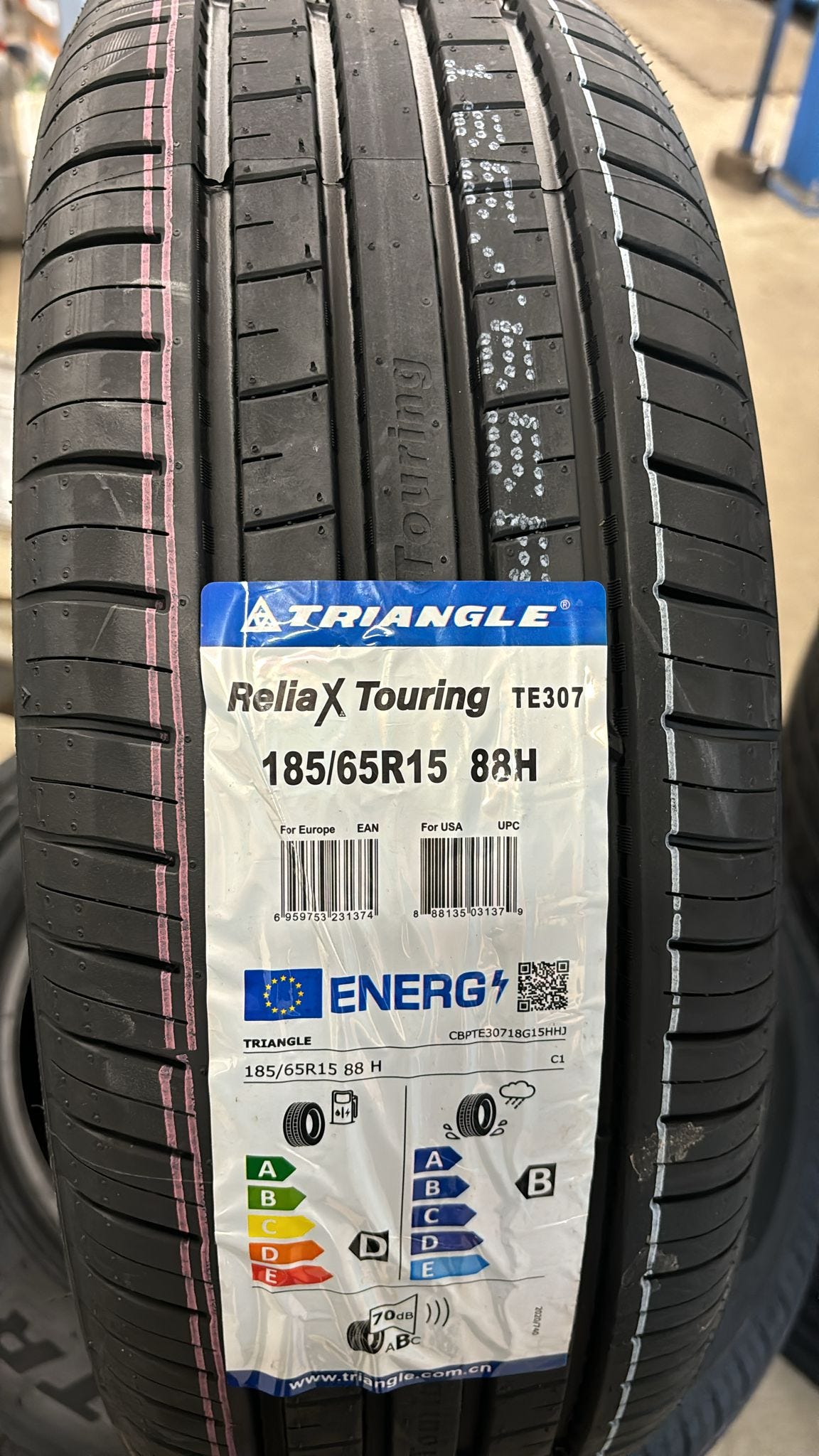185/65R15 88H Triangle ReliaXTouring