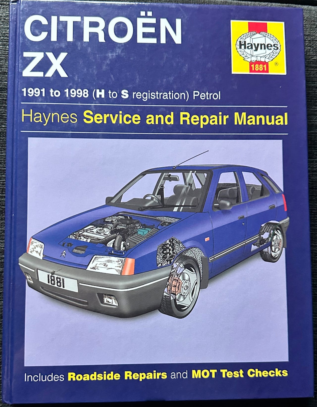 Haynes 1881 Citroen ZX 1991 - 1998 korjausopas | Tori