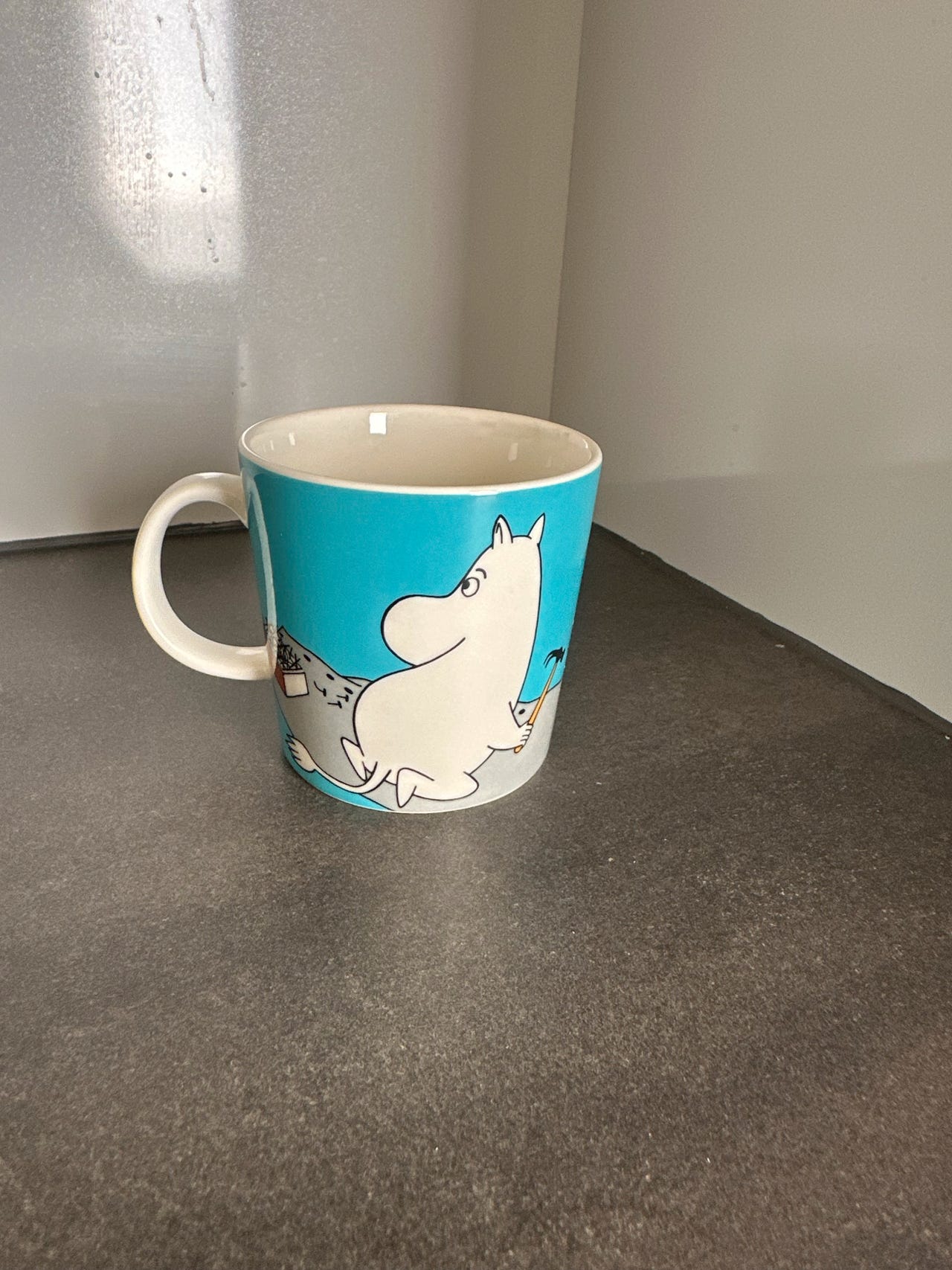 Muumipeikko turkoosi muki