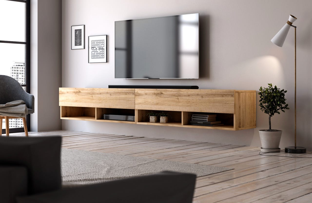 Tv-taso Kara 200cm + Helsinki Sohvapöytä