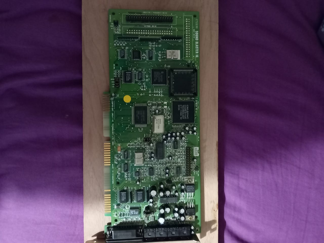 Sound Blaster 16 ISAサウンドカード CT2230 Sound Blaster 16 ISAサウンドカード CT2230