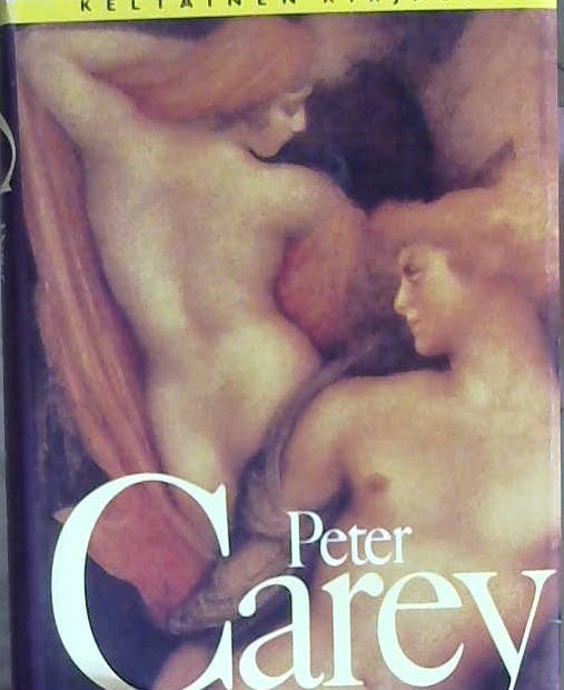 Peter Carey: Oscar ja Lucinda (sidottu, suomenkielinen, 1989)
