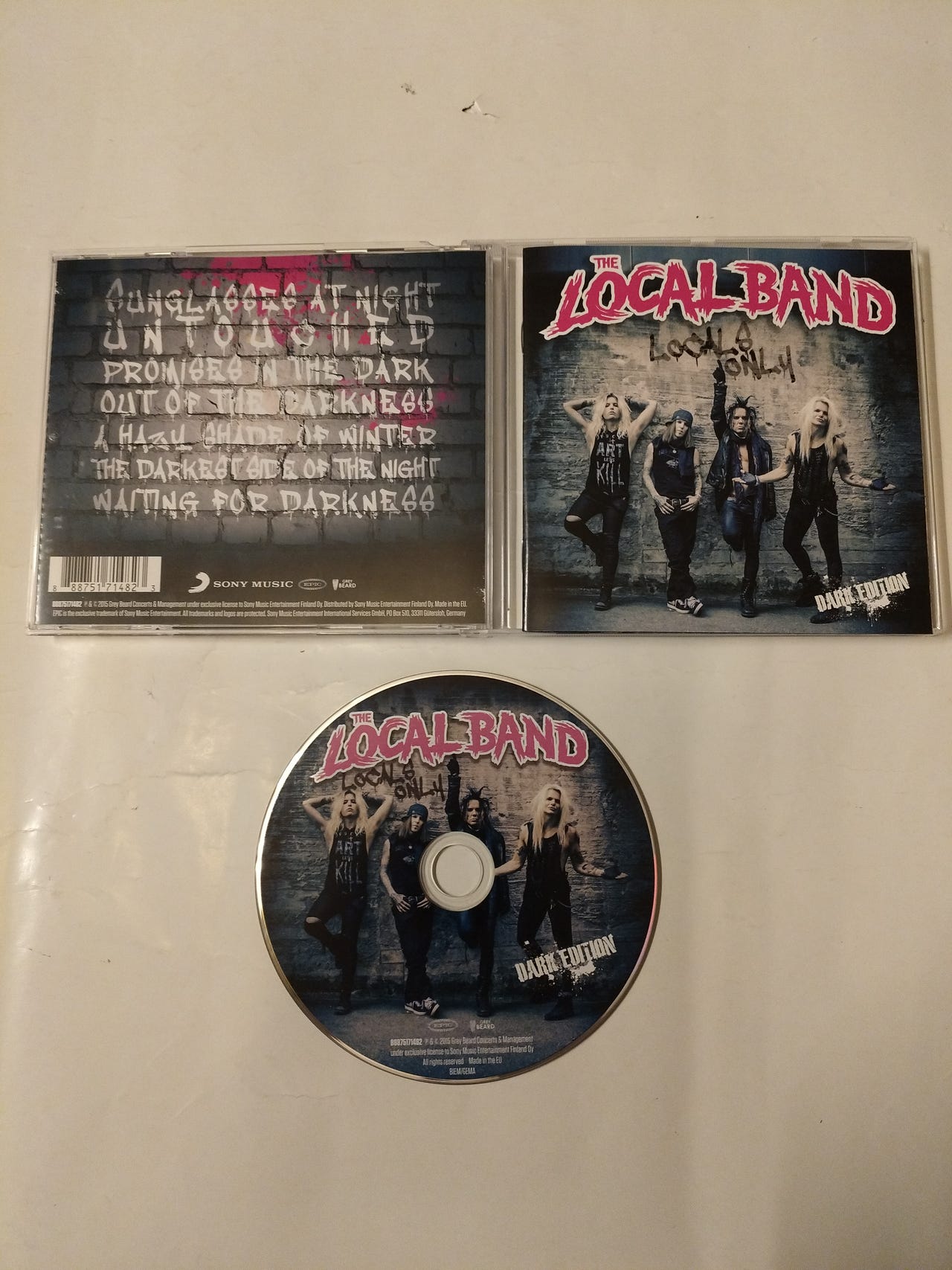 The Local Band (Alexi Laiho) – Locals Only - Dark Edition CD | Tori