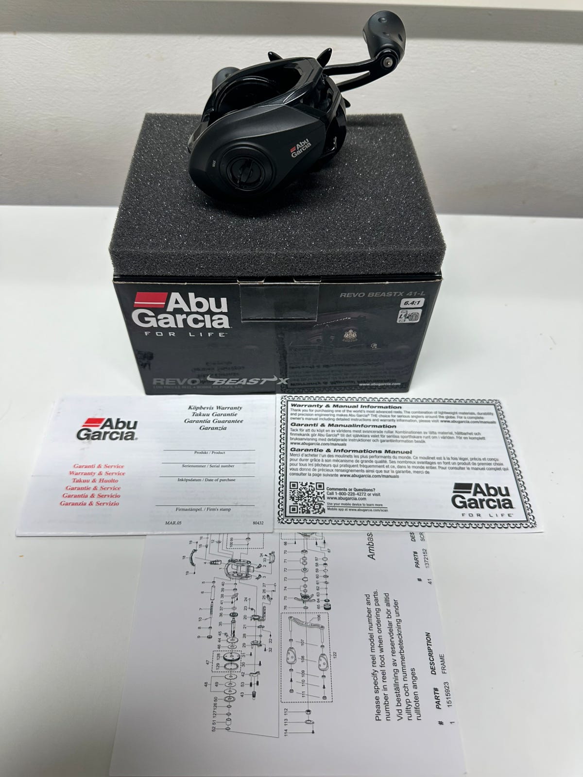 Abu Garcia REVO BEASTX 41-L