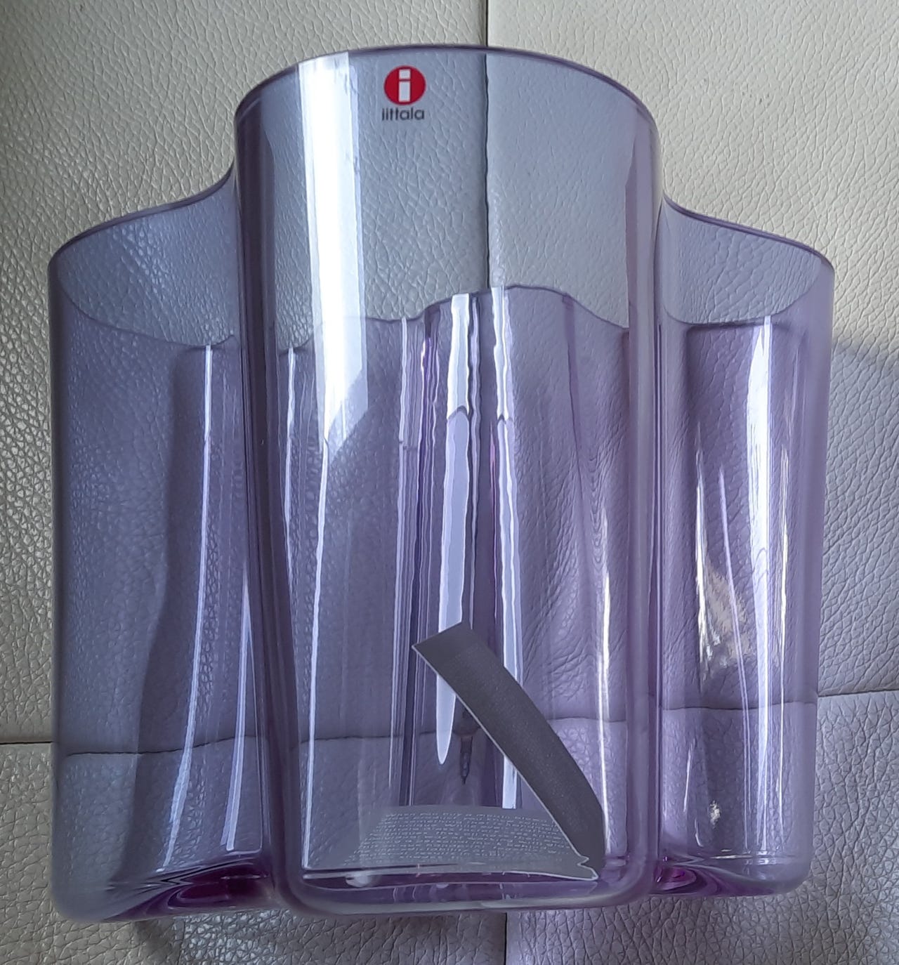 Iittala ametisti Aalto-maljakko 160 mm