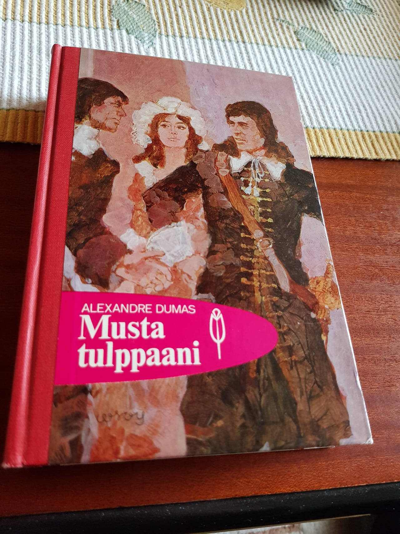Musta tulppaani.  Alexandre Dumas