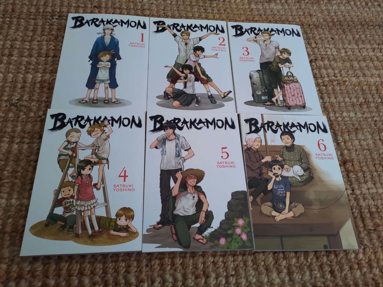 Barakamon manga Vol 1-6