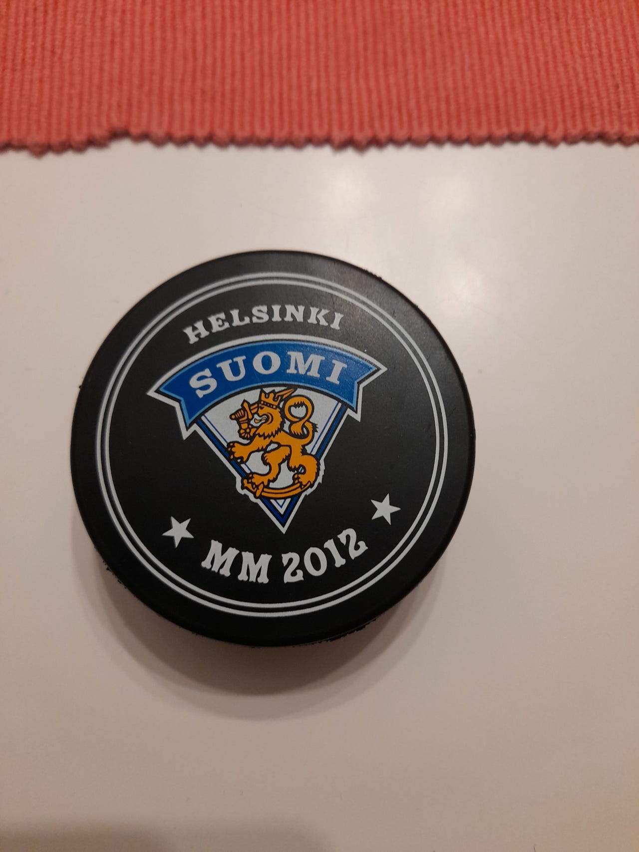 Jääkiekon mm 2012 kiekko